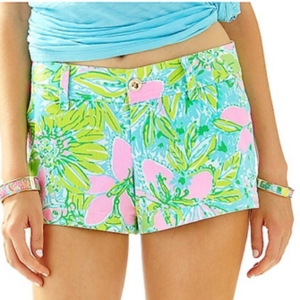 NWOT Lilly Pulitzer Coconut Jungle Callahan Shorts